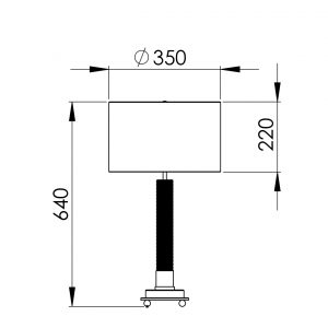 Peters Leuchten Abmessungen LEX 64