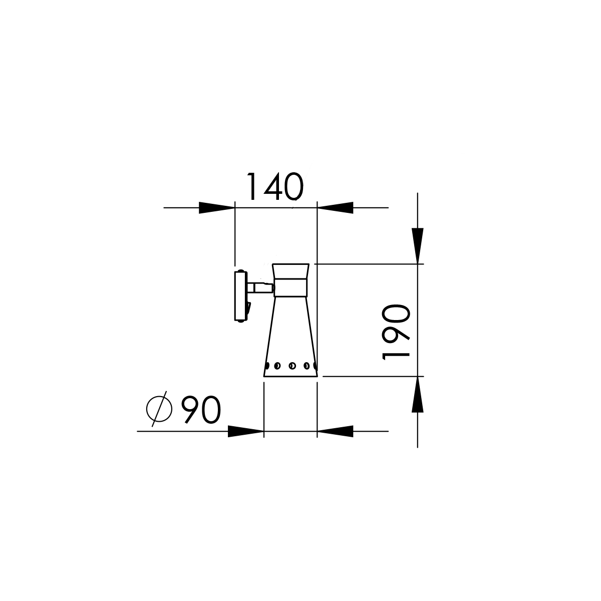 Abmessungen DIANA 14