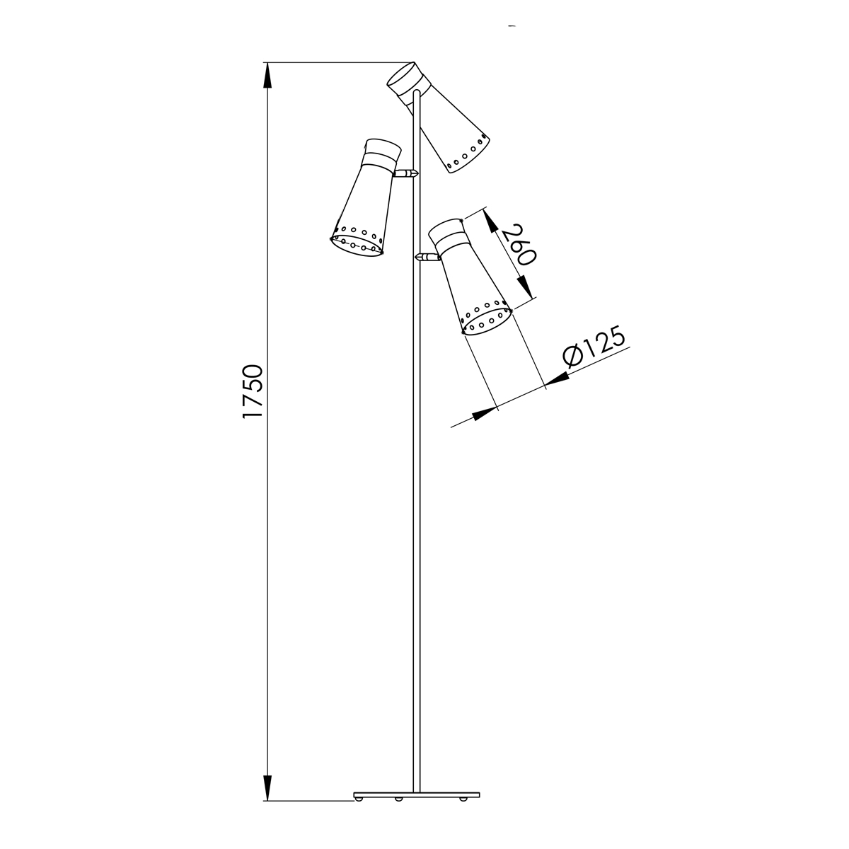 Abmessungen DIANA 175