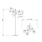 Abmessungen FLORA 160