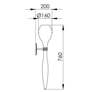 Peters Leuchten Abmessungen JUNO 20