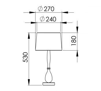 Peters Leuchten Abmessungen JUNO 53