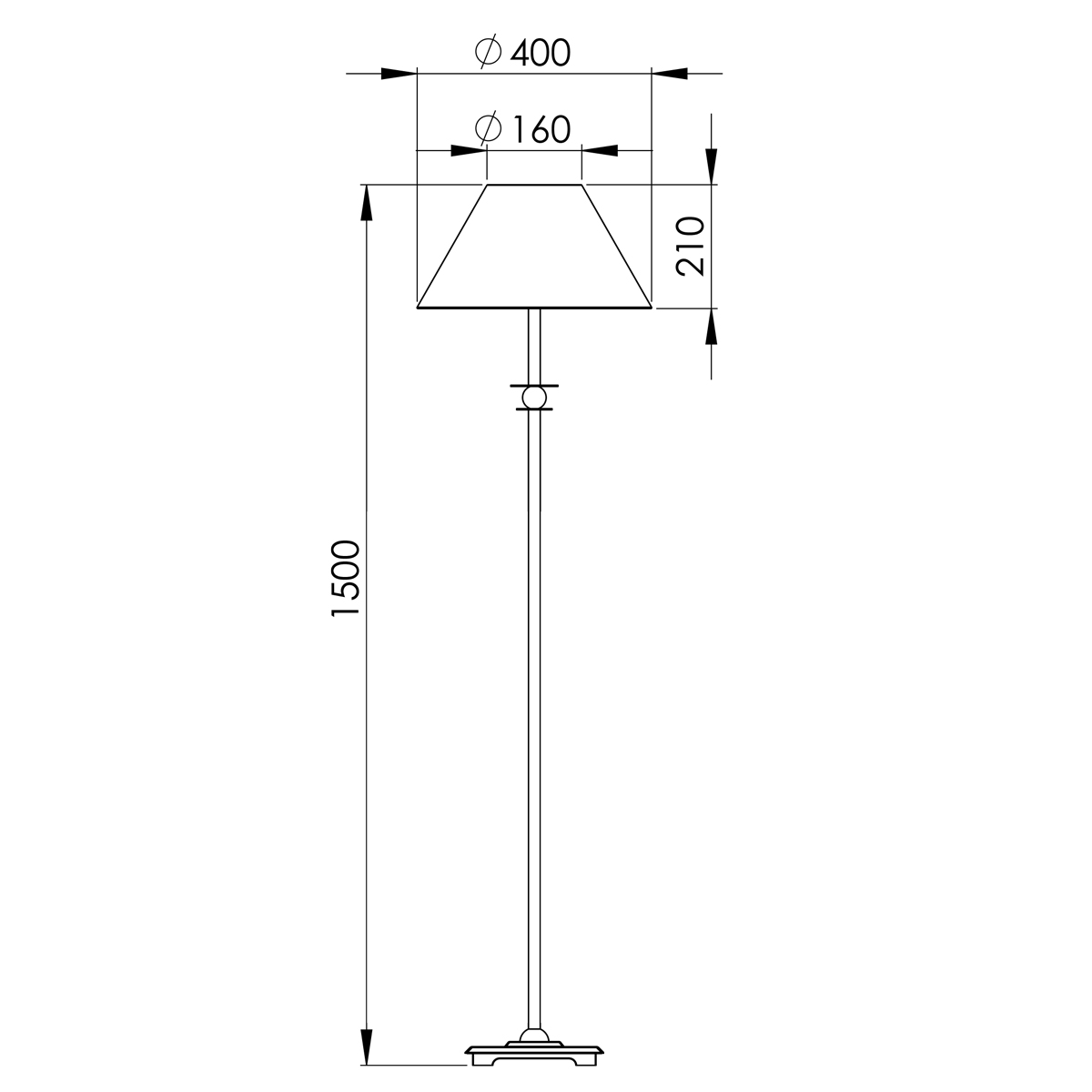 Abmessungen PALAZZO 150
