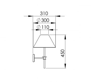 Peters Leuchten Abmessungen PALAZZO 31