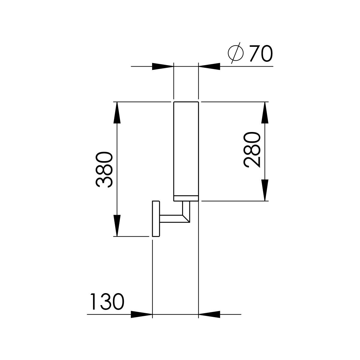 Peters Leuchten Abmessungen SCIPIO 13