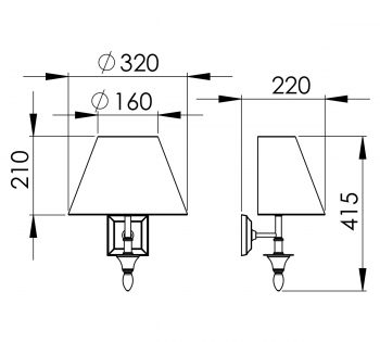 Abmessungen WINDSOR 22