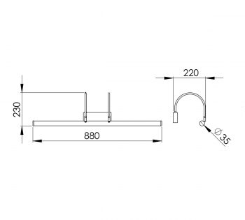 Abmessungen AXIS 103
