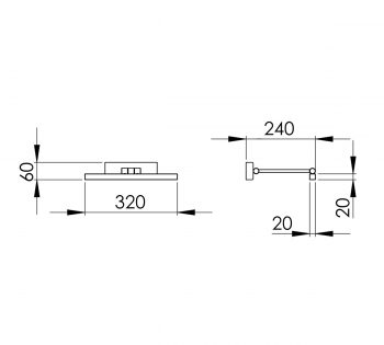 Peters Leuchten Abmessungen AXIS 501