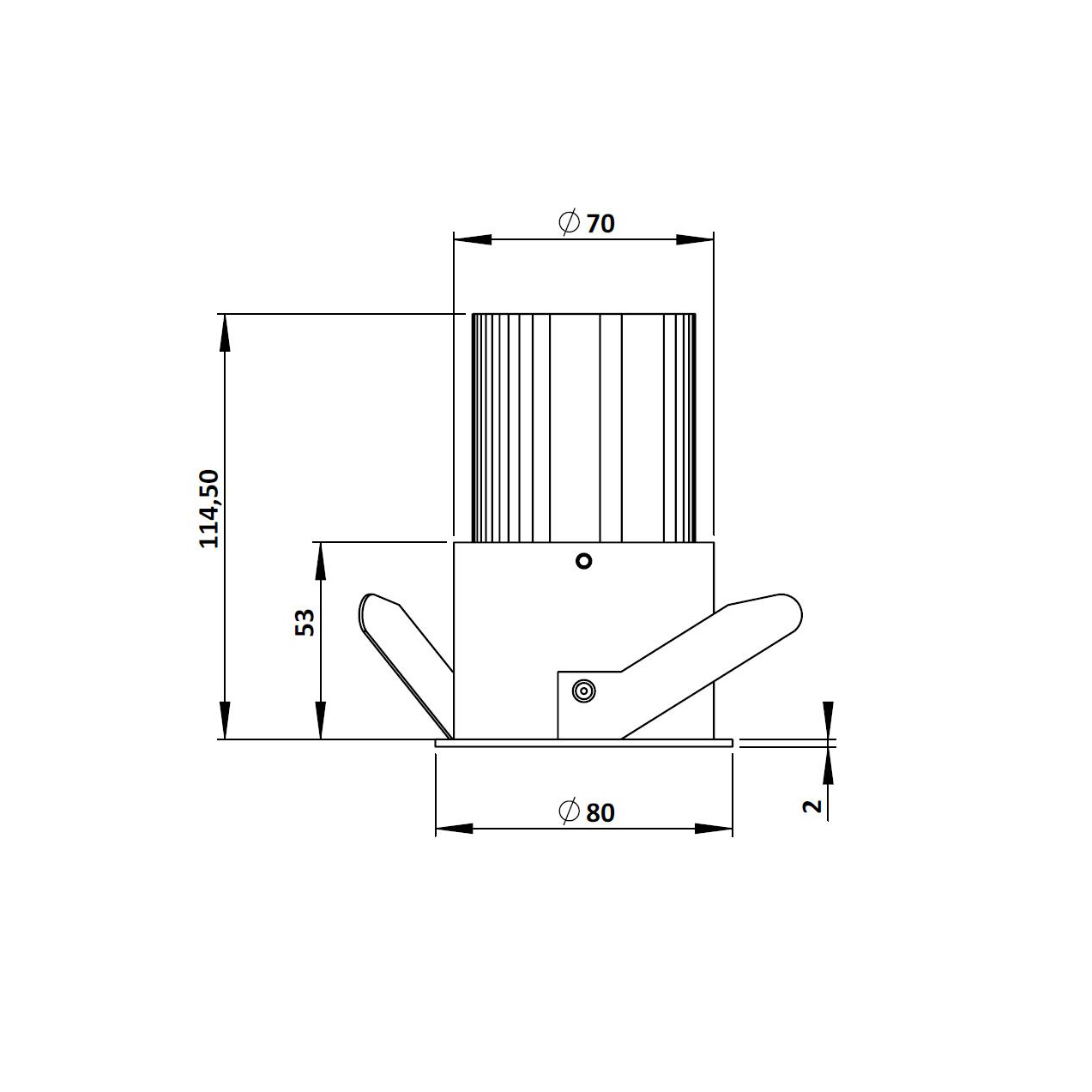 Peters Leuchten Abmessungen OPUS 318