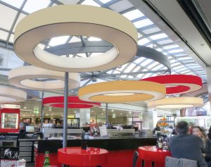 Referenz Ringleuchte DONUT Segafredo Cafébar München