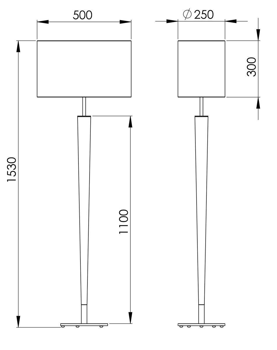 Abmessungen ALVO 153