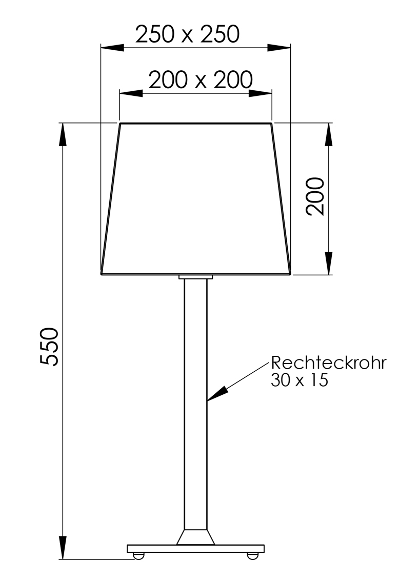 Abmessungen CABUS 55