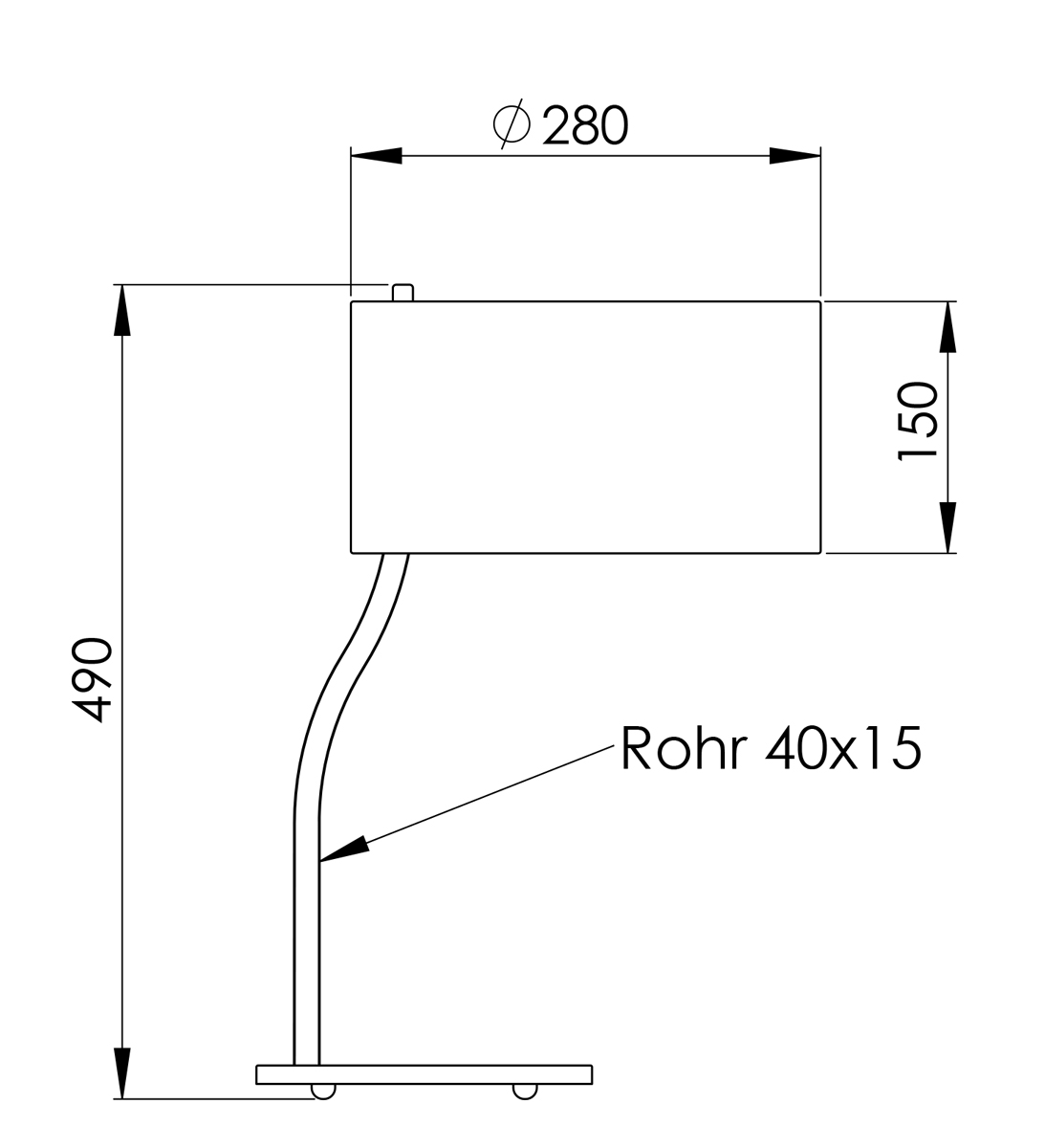 Abmessungen LUNAR 49
