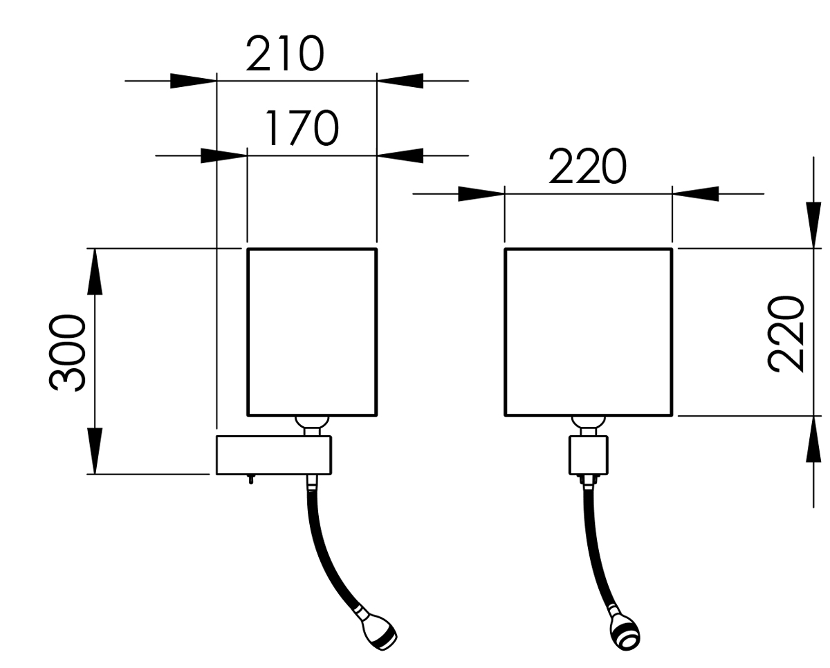 Abmessungen QUADRO M 24.9