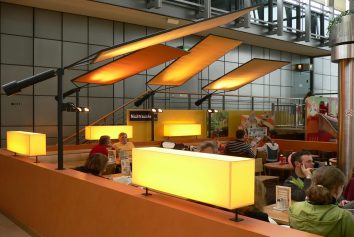 Leuchten Mövenpick Restaurant Airport - Hamburg