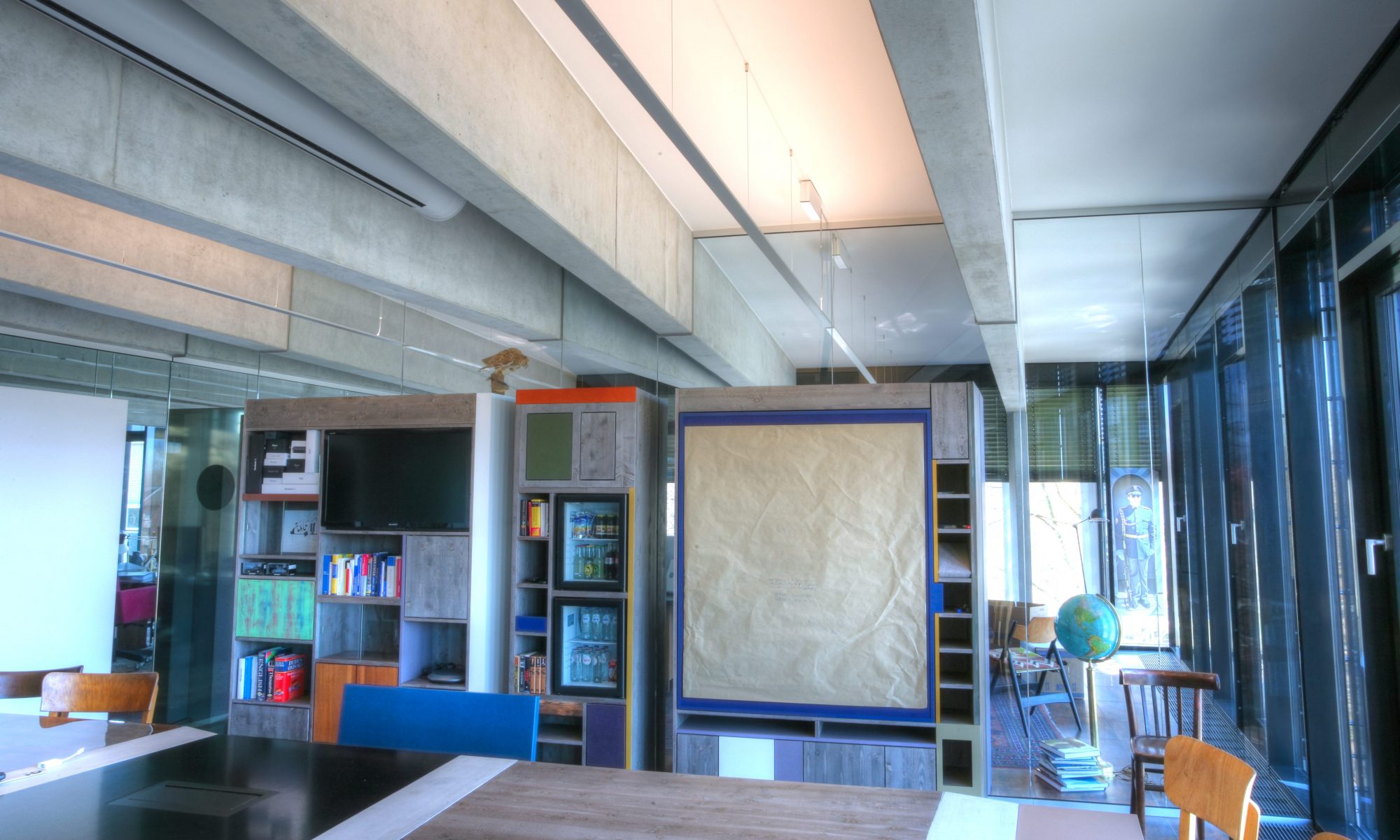 Leuchte Bürohaus Waterloohain - Hamburg