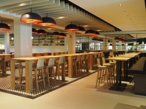 Peters Leuchten Personalrestaurant einer Großbank - Zürich