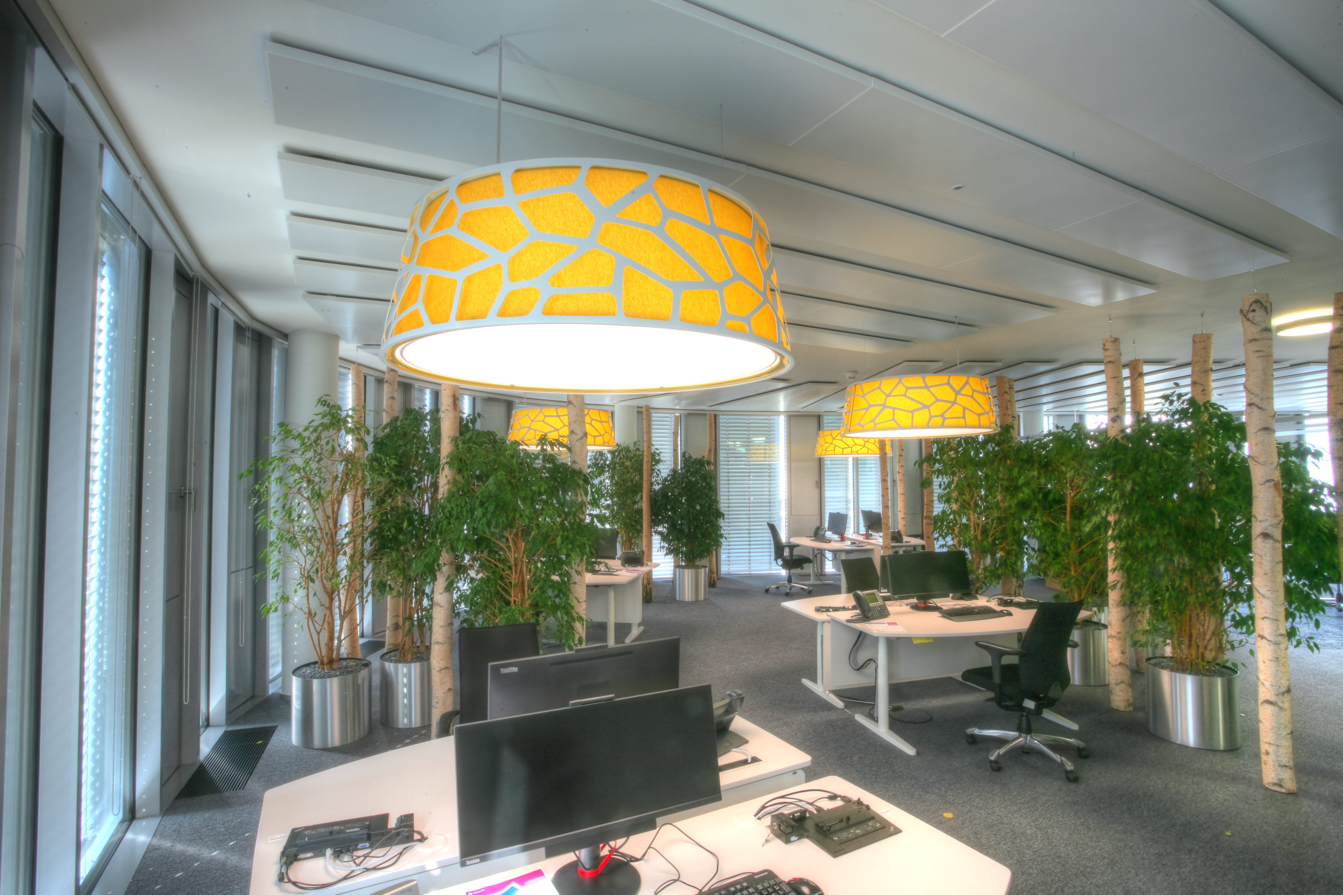 Leuchten Swiss Re - München