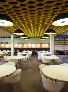 Peters Leuchten Personalrestaurant einer Großbank - Zürich
