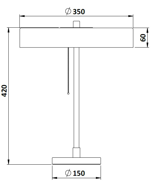Peters Leuchten PERTA 42