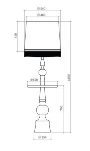 Peters Leuchten CARLA 165