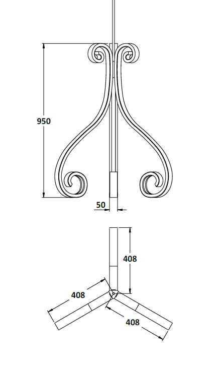 Peters Leuchten STELLA 1