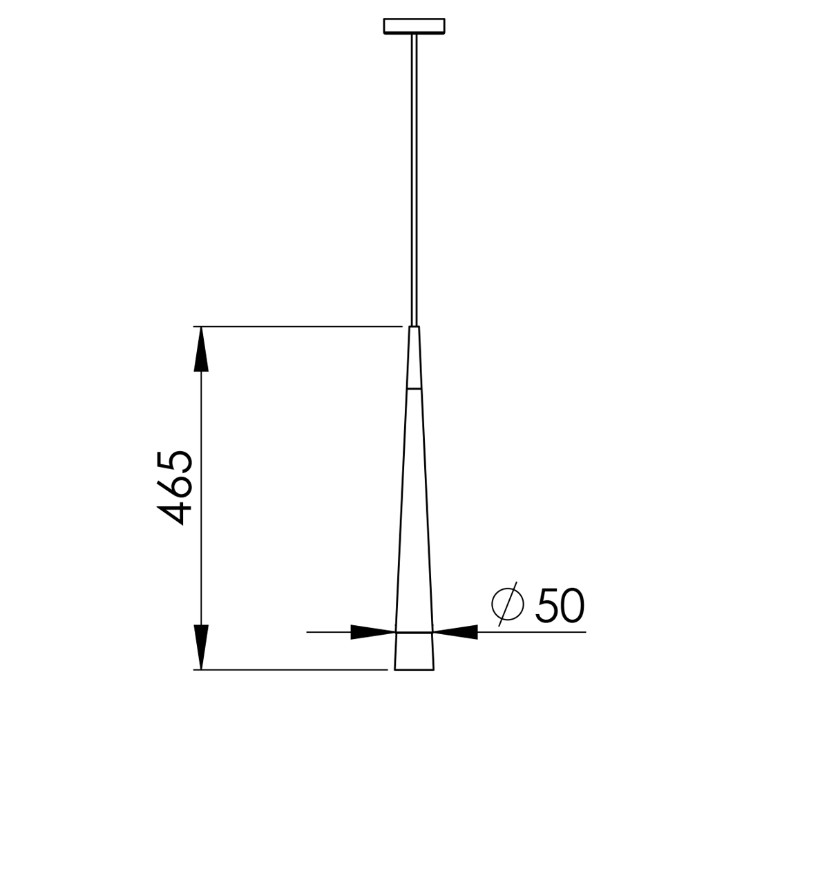 Peters Leuchten LANCETTA 1