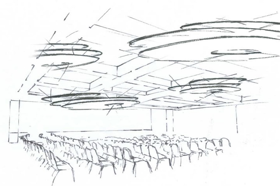 Skizze Hilton München