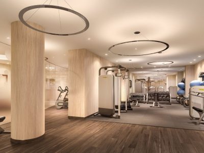 Beleuchtung Fitnessstudio Berlin-Ritz-Carlton